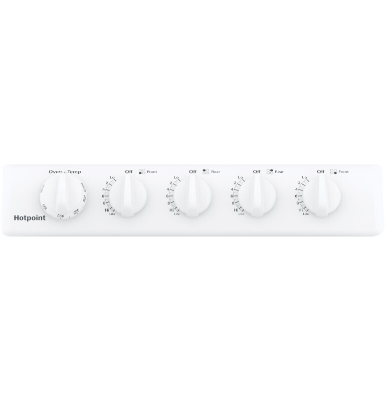 Hotpoint® 20" Front-Control Free-Standing Gas Range with Sealed Burners view 2