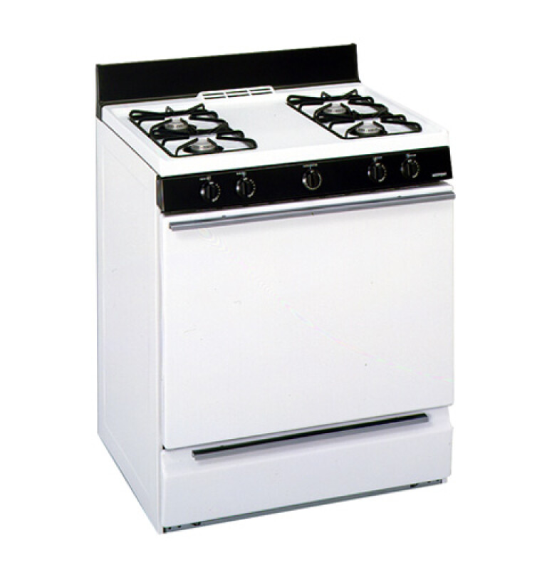 30" Free-Standing Gas Range RGB508PEAWH