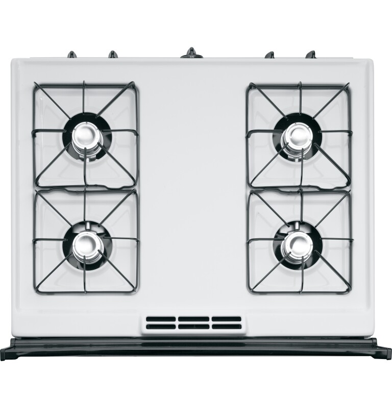 30" Free-Standing Gas Range RGB508PETWH