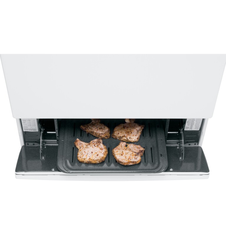 30" Free-Standing Gas Range RGB508PETWH, product image 7 of 8