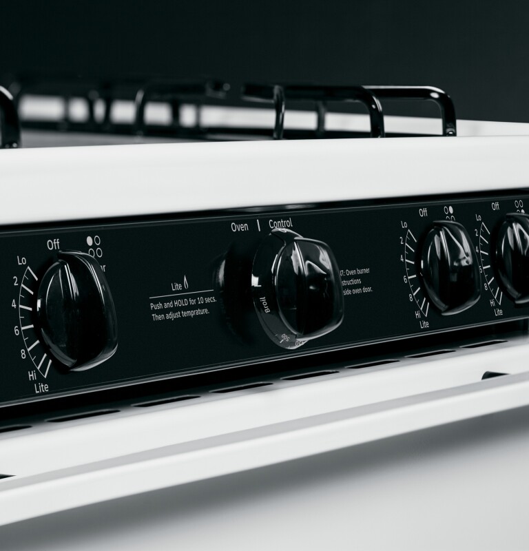 Hotpoint 30" Free-Standing Gas Range White RGB518PCHWH Picture 1