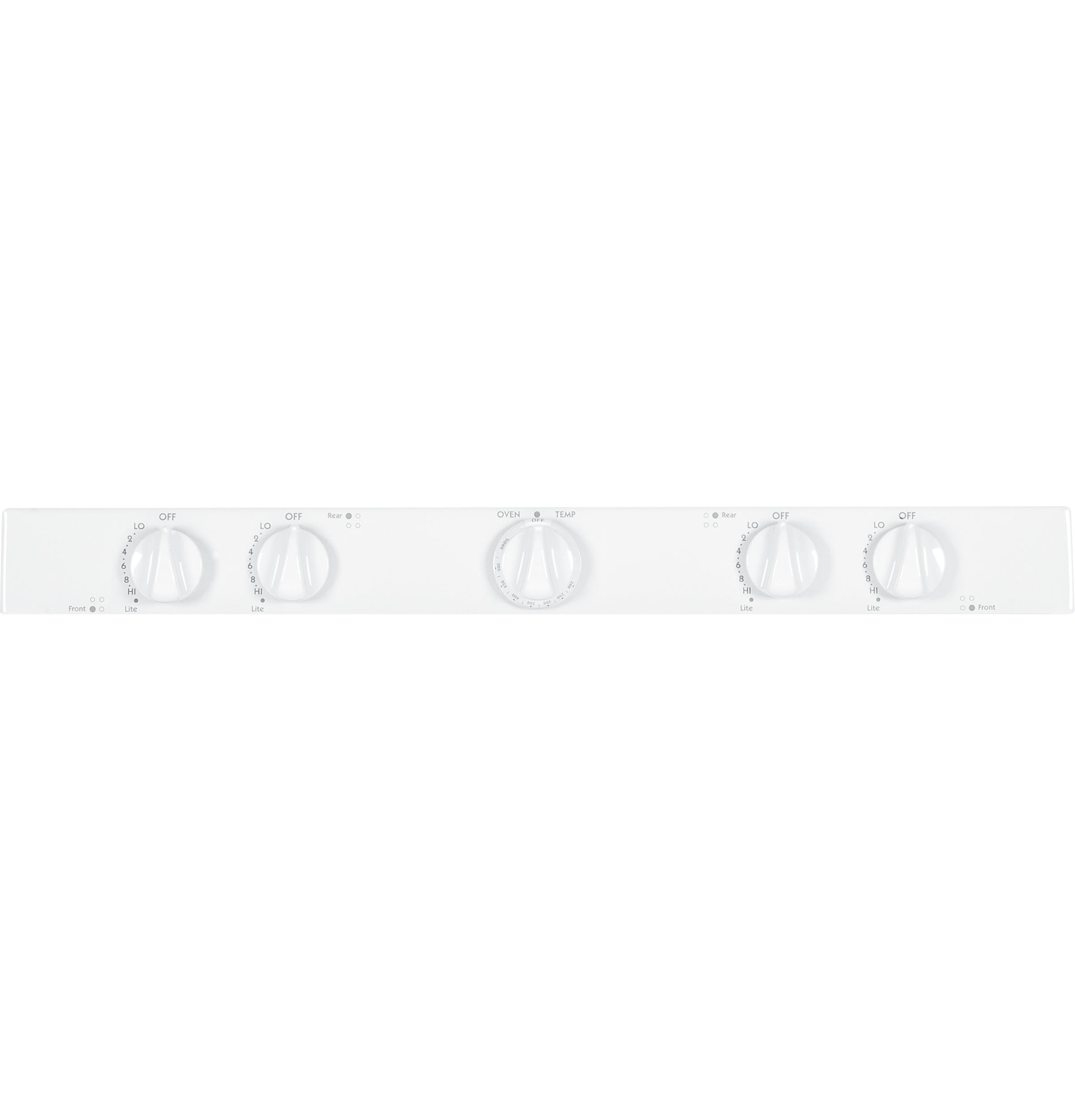 30" Free-Standing Gas Range RGB525DEDWW, product image 6 of 10