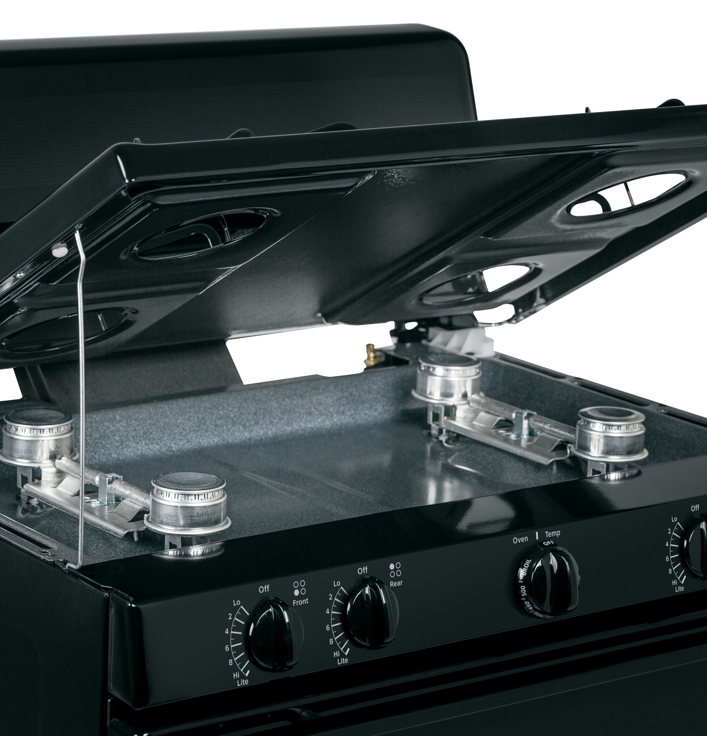 30" Free-Standing Gas Range RGB525DEHBB, product image 4 of 10