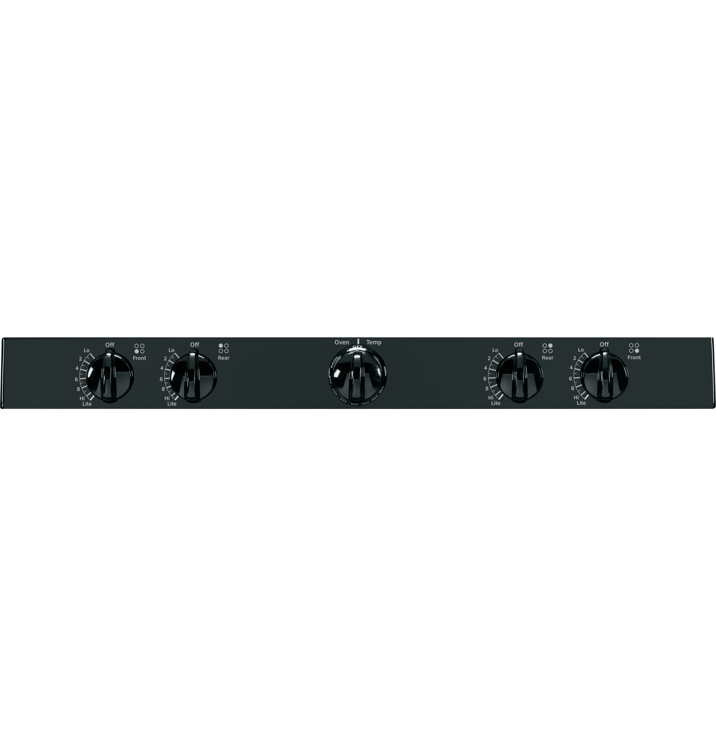 30" Free-Standing Gas Range RGB525DEHBB, product image 6 of 10