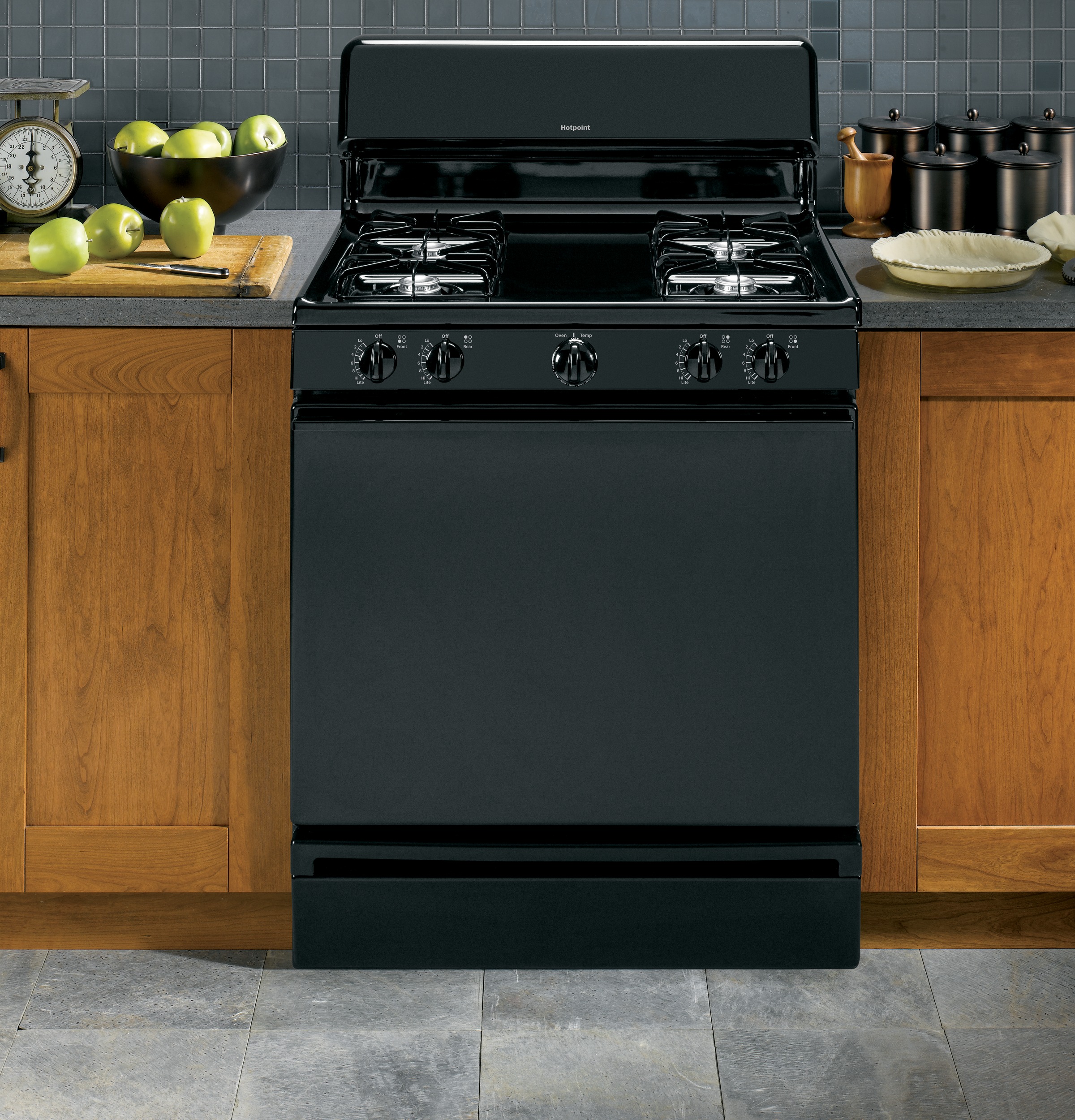 30" Free-Standing Gas Range RGB525DEHBB, product image 7 of 10