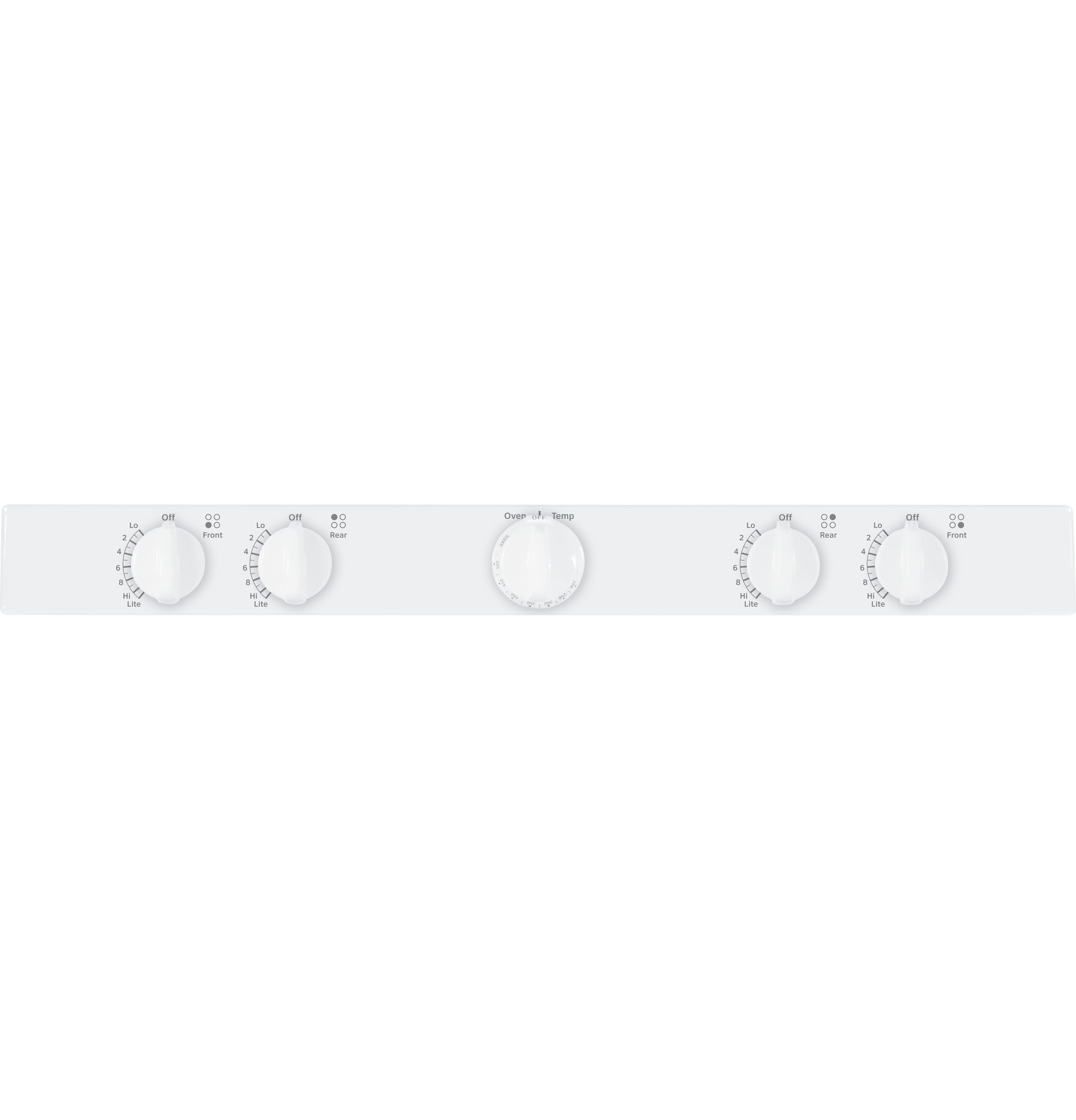 30" Free-Standing Gas Range RGB525DEHWW, product image 5 of 10