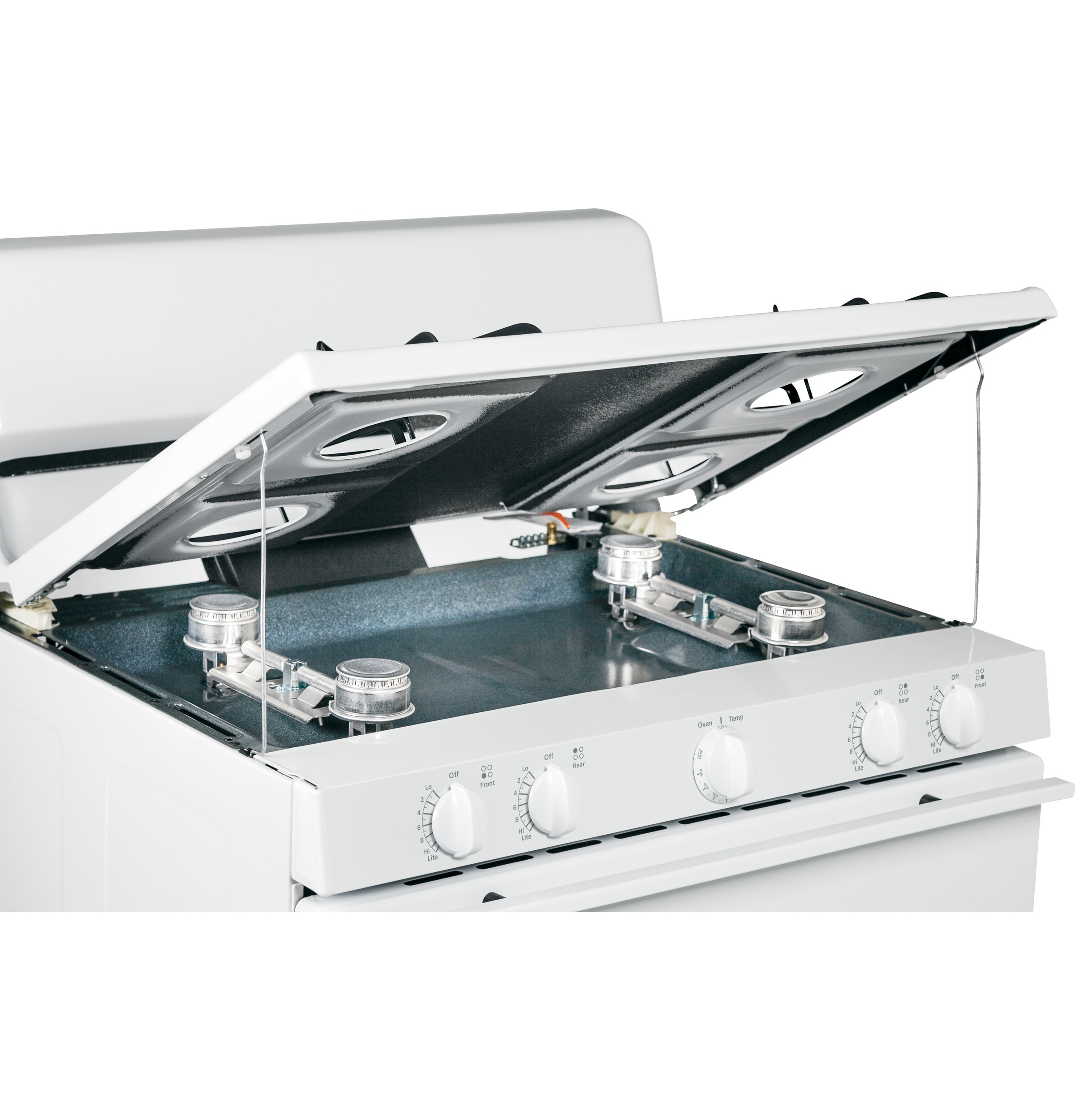 30" Free-Standing Gas Range RGB525DEHWW, product image 7 of 10