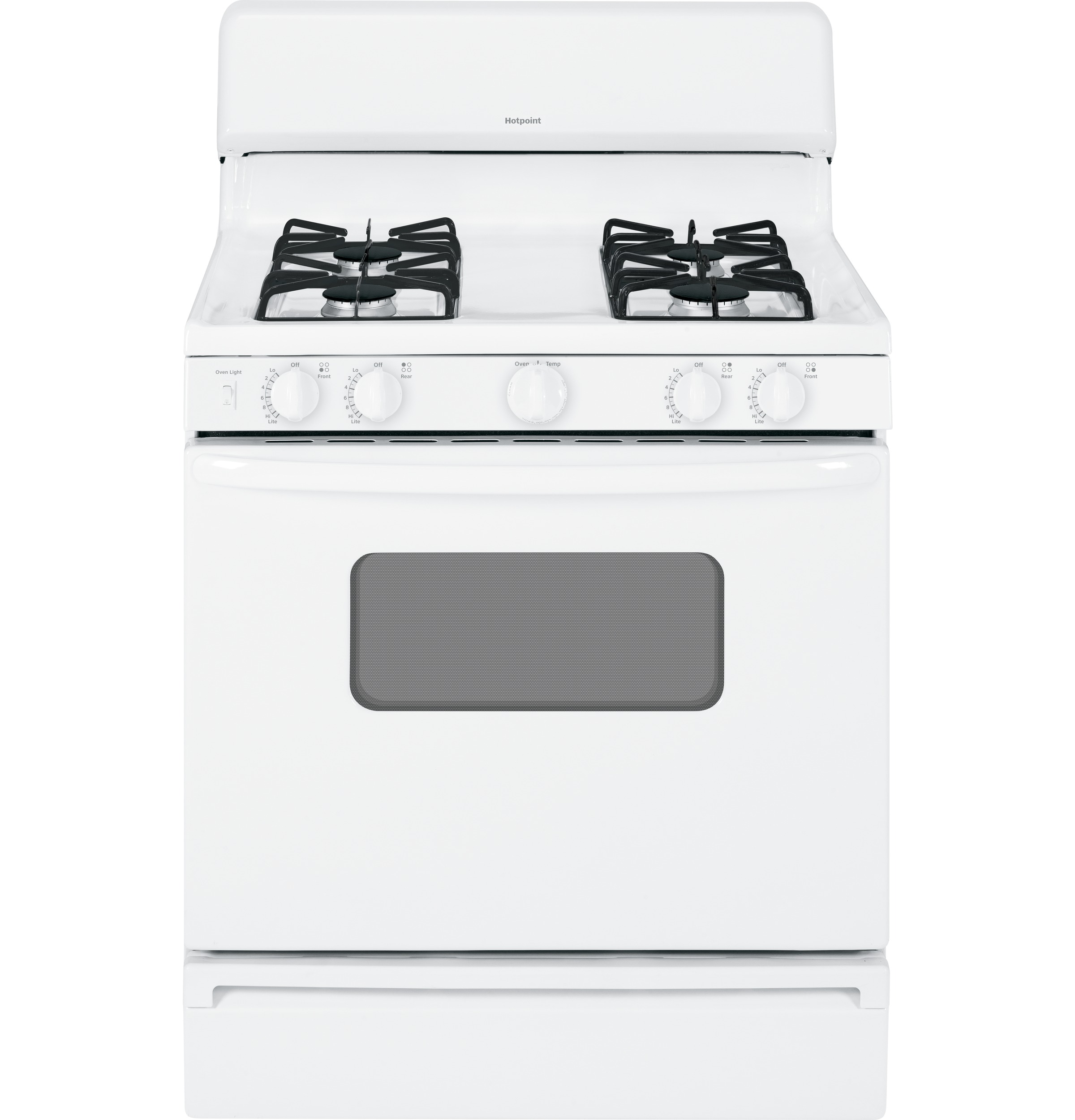 30" Free-Standing Gas Range RGB526DEHWW
