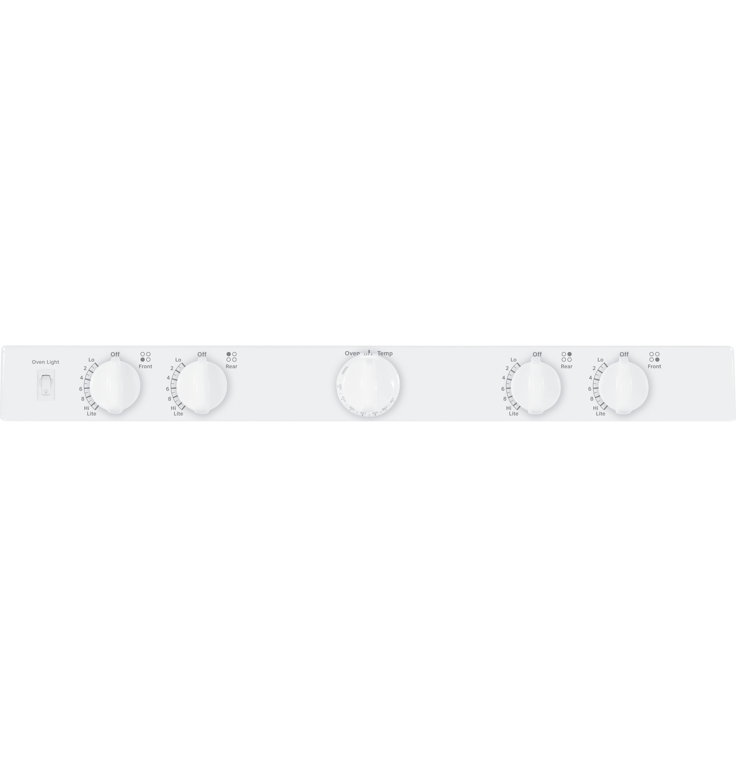 30" Free-Standing Gas Range RGB526DEHWW, product image 3 of 8