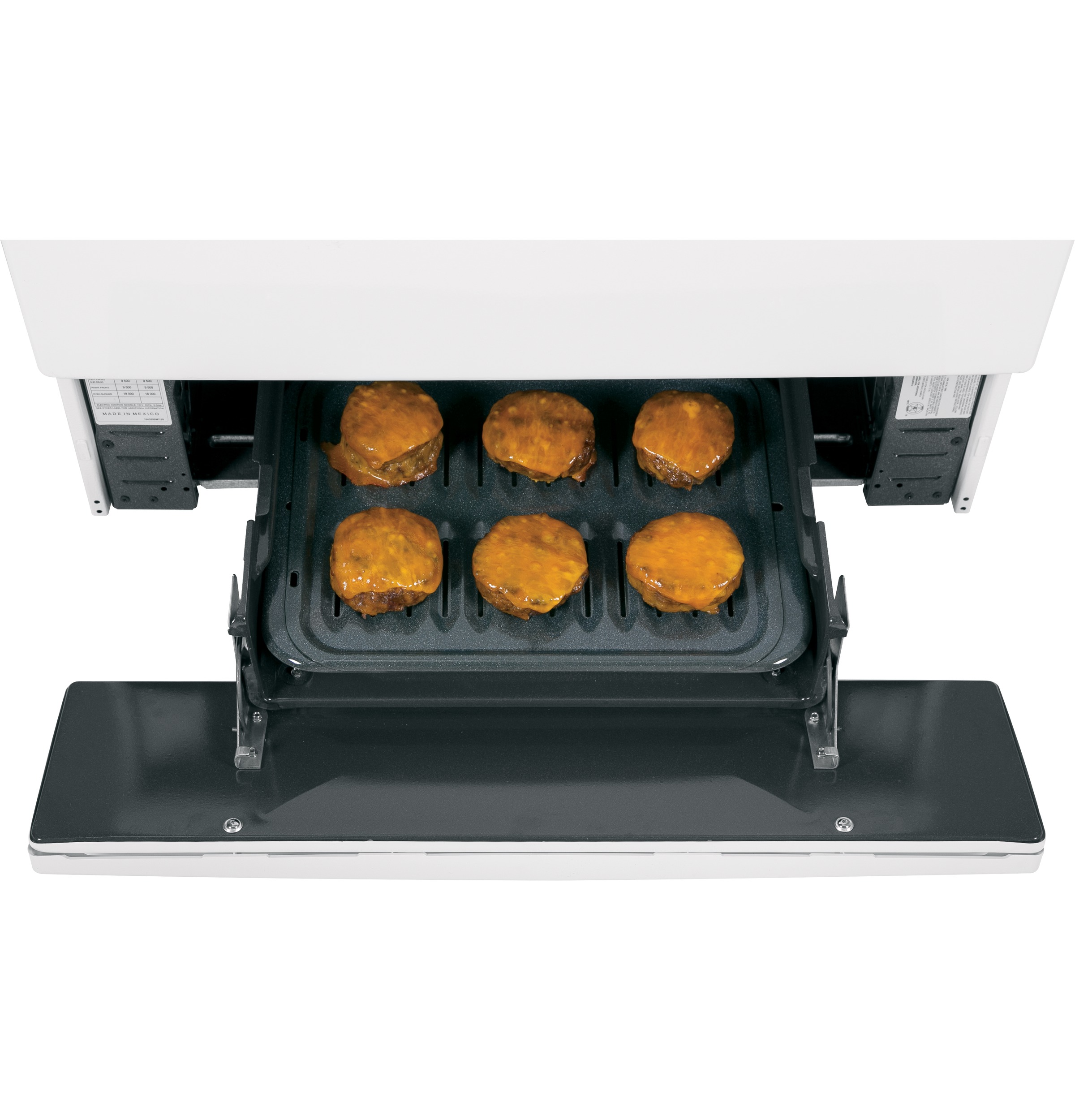 30" Free-Standing Gas Range RGB526DETWW, product image 5 of 11