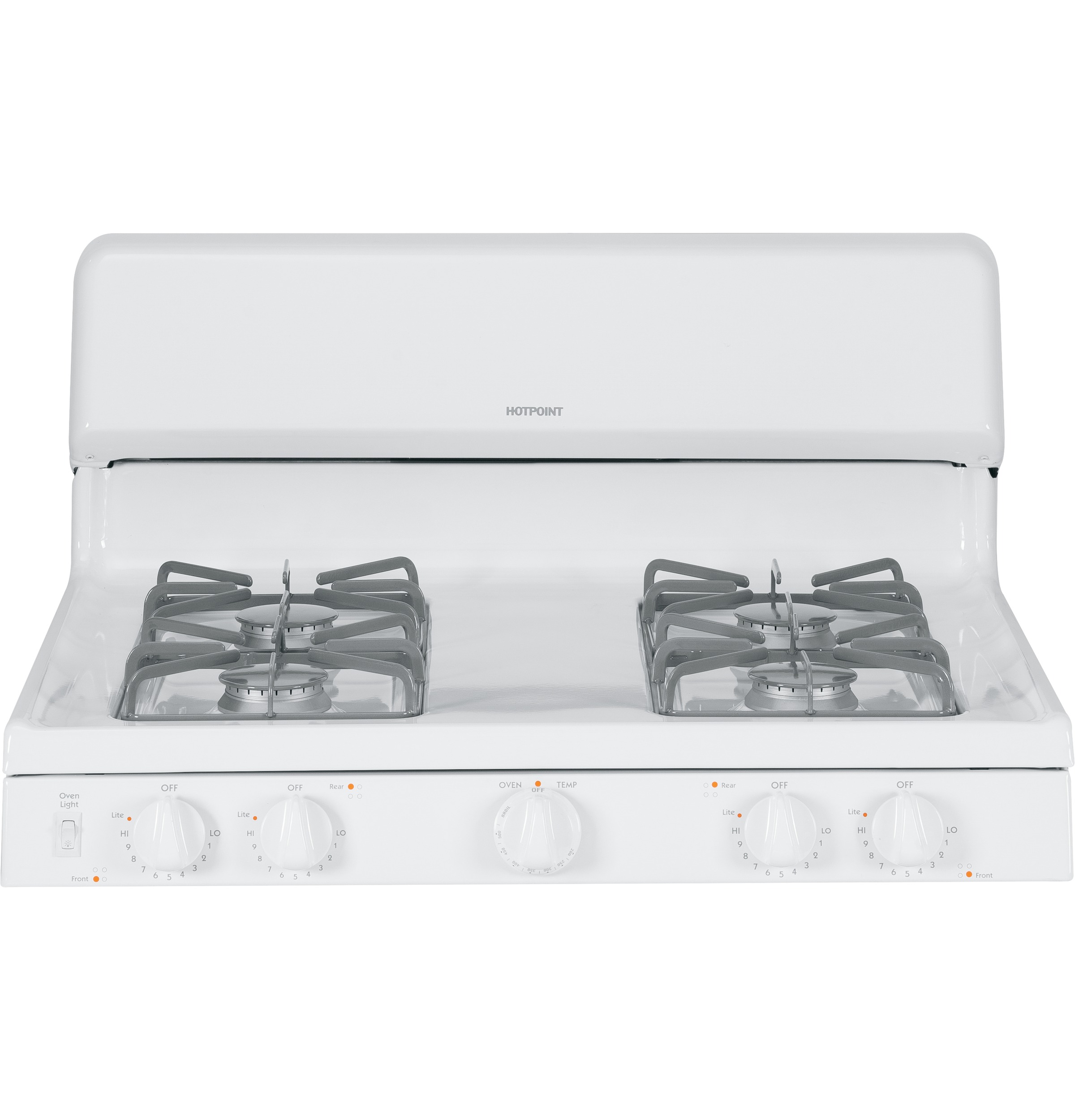 30" Free-Standing Gas Range RGB526DETWW, product image 6 of 11