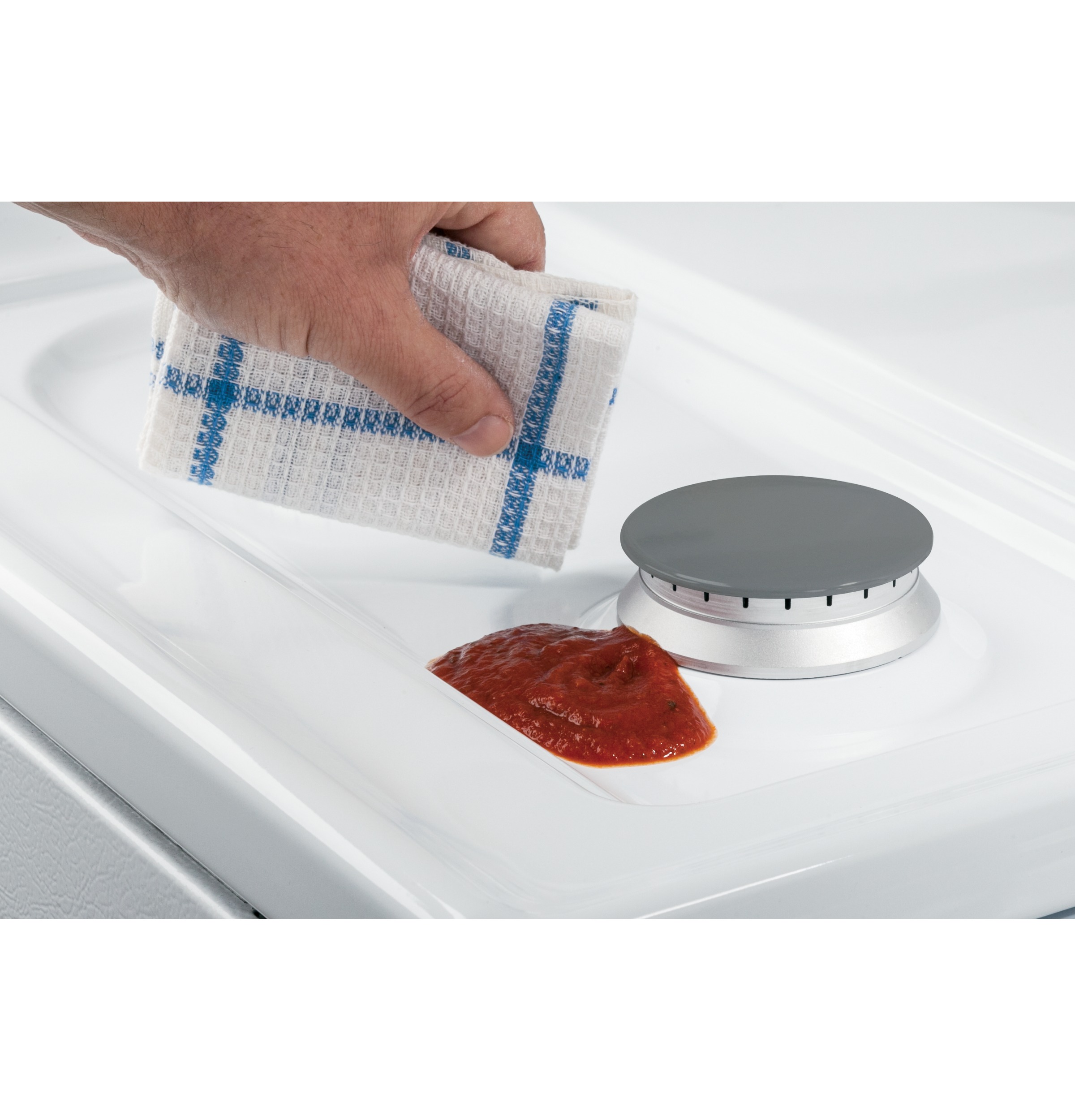 30" Free-Standing Gas Range RGB526DETWW, product image 8 of 11