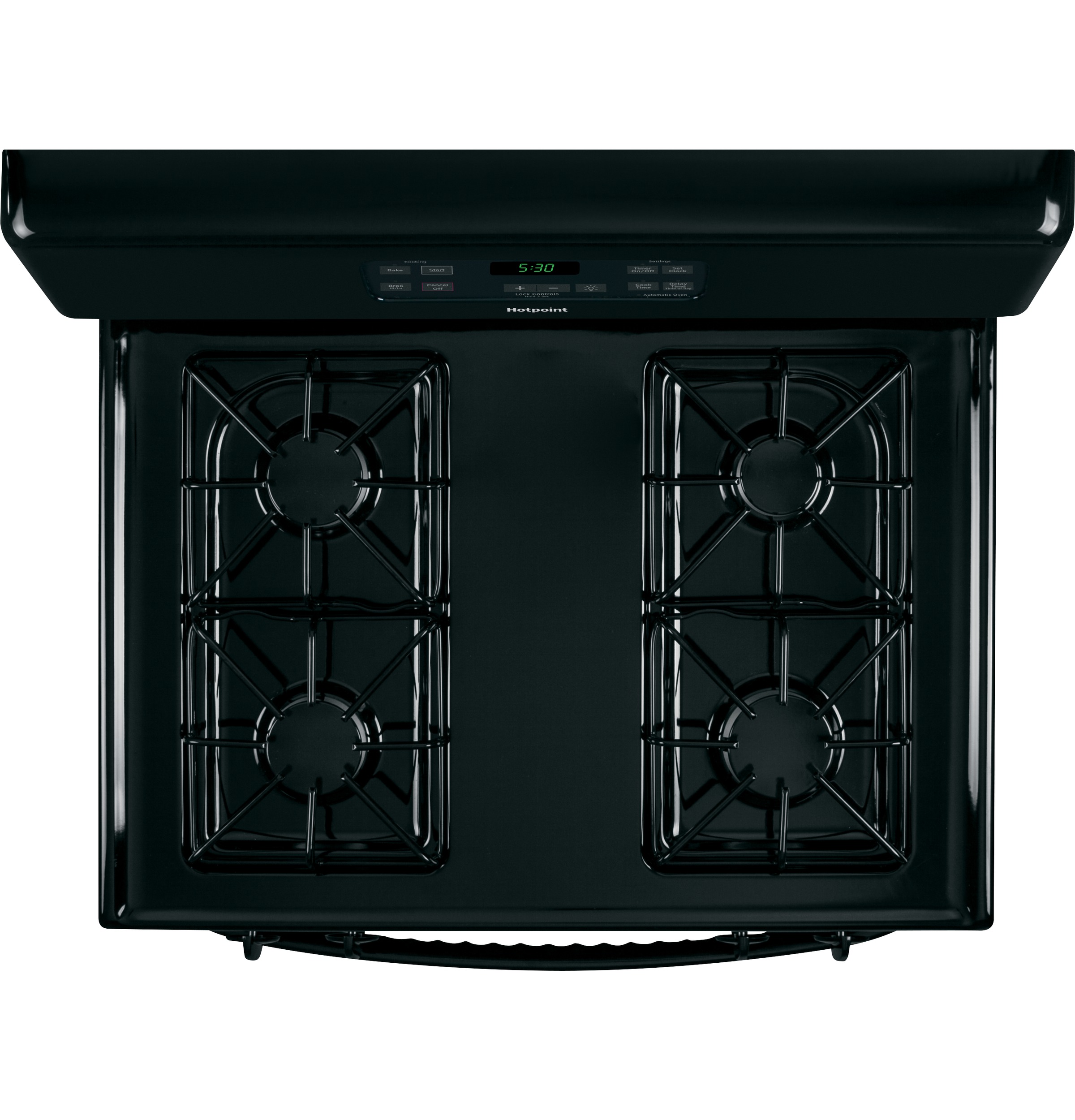 30" Free-Standing Gas Range RGB530DEHBB, product image 7 of 9