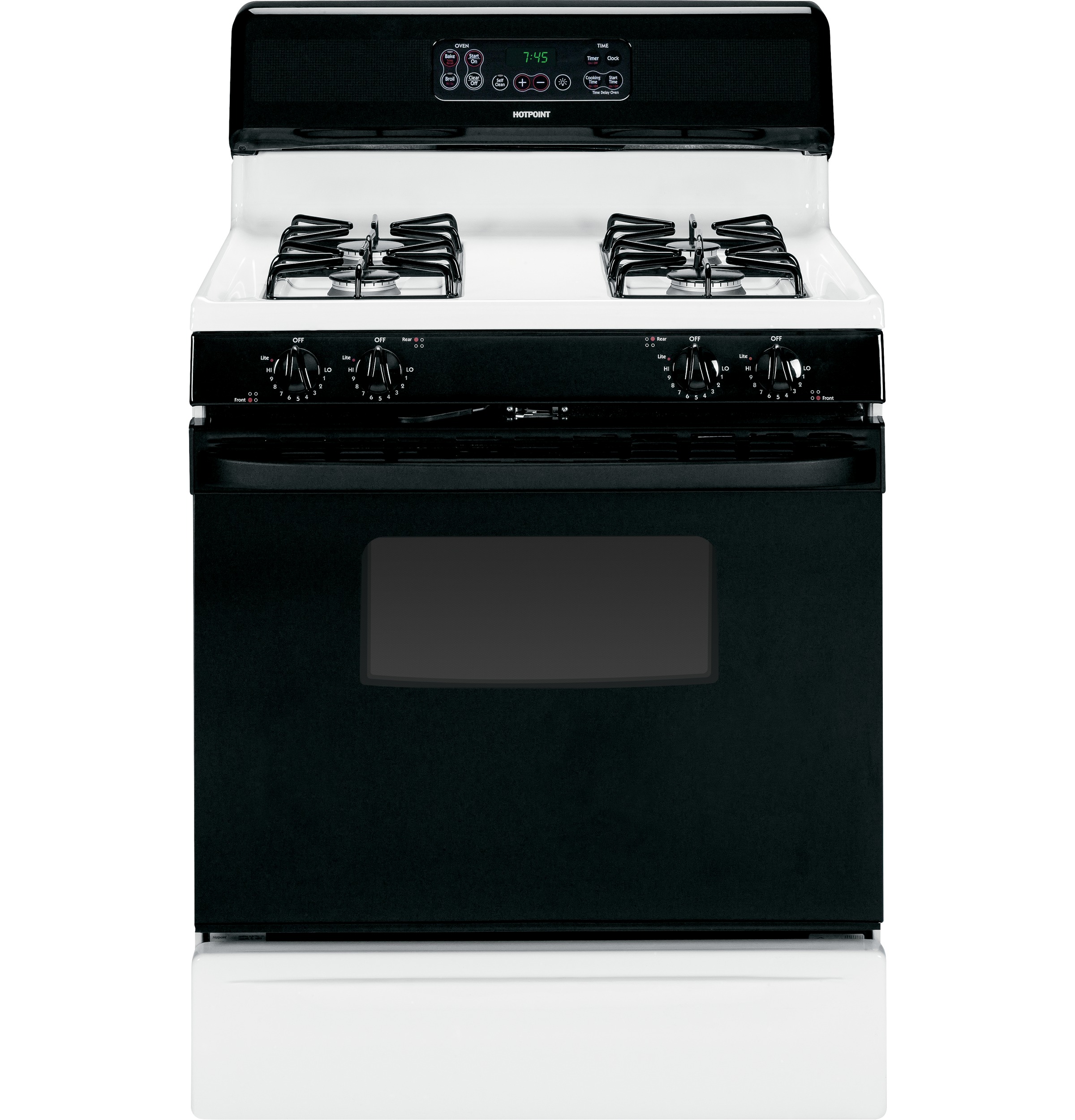 30" Free-Standing Gas Range RGB745DEPWH