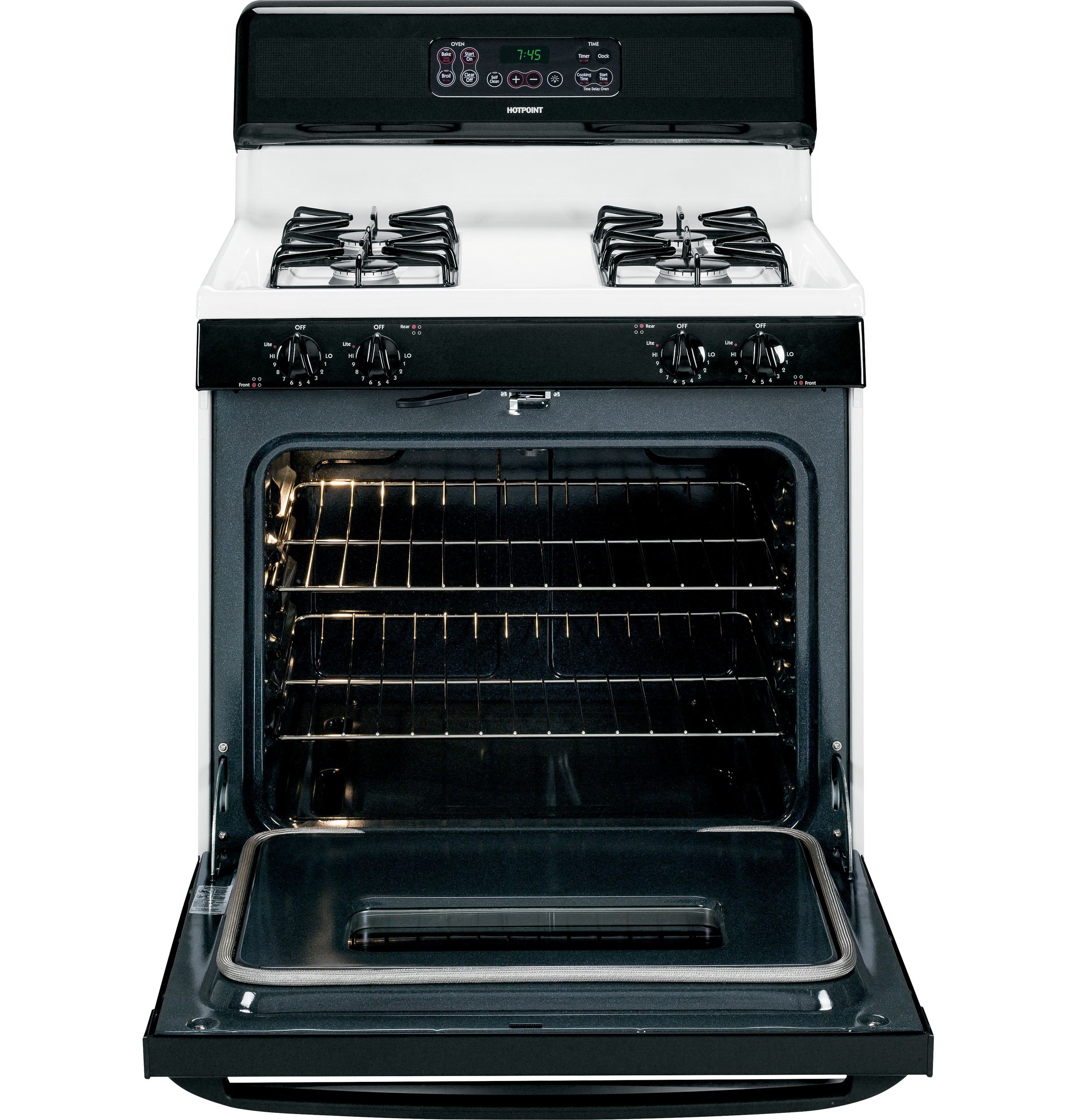 30" Free-Standing Gas Range RGB745DEPWH, product image 4 of 10
