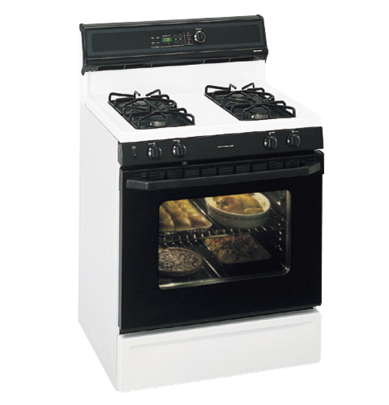 30" Free-Standing Gas Range RGB745HEDWH