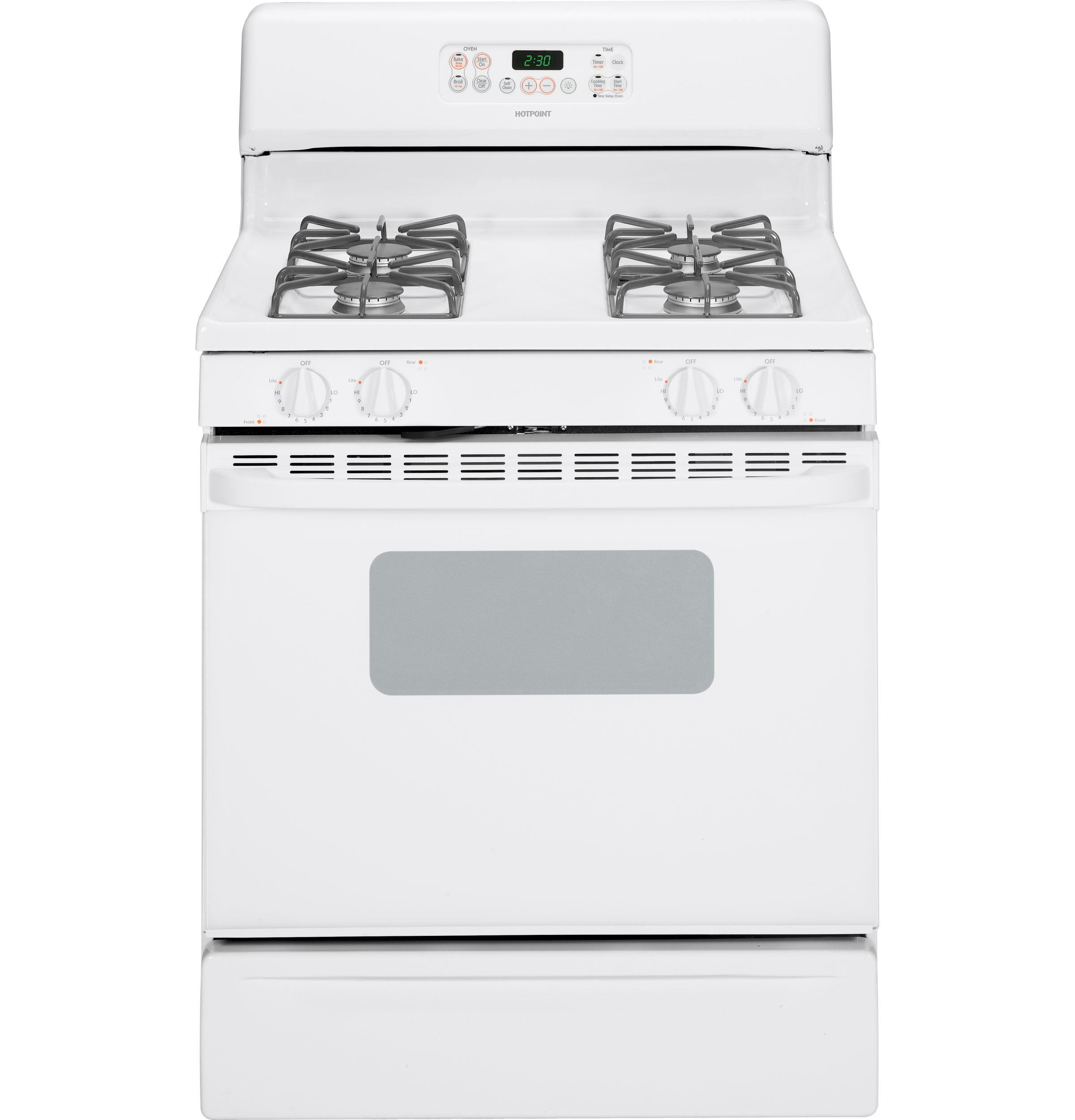 30" Free-Standing Gas Range RGB746DEPWW