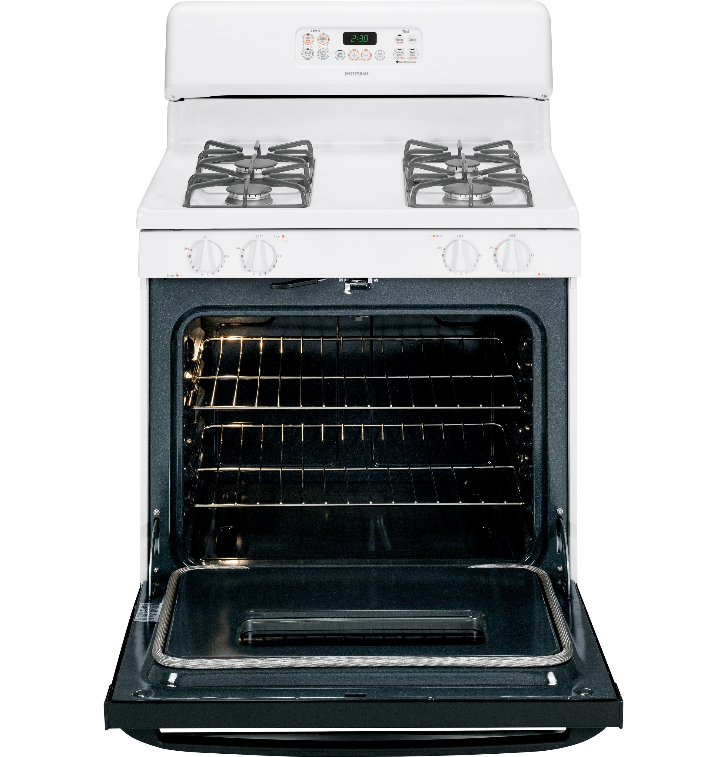 30" Free-Standing Gas Range RGB746DEPWW, product image 5 of 10