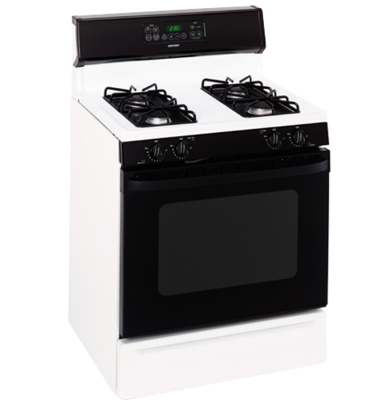 30" Free-Standing Gas Range RGB746HEDWH