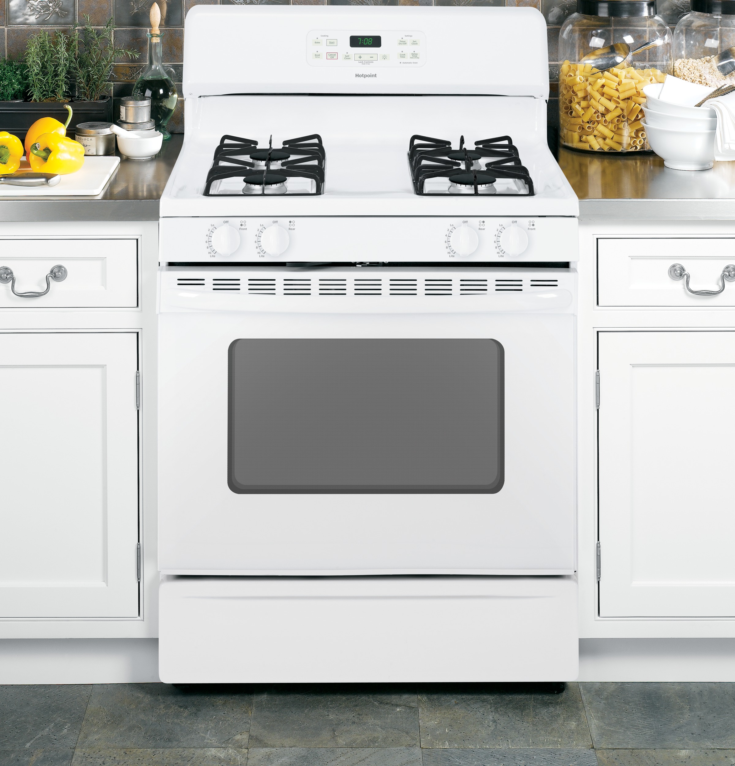 30" Free-Standing Gas Range RGB780DEHWW, product image 7 of 11