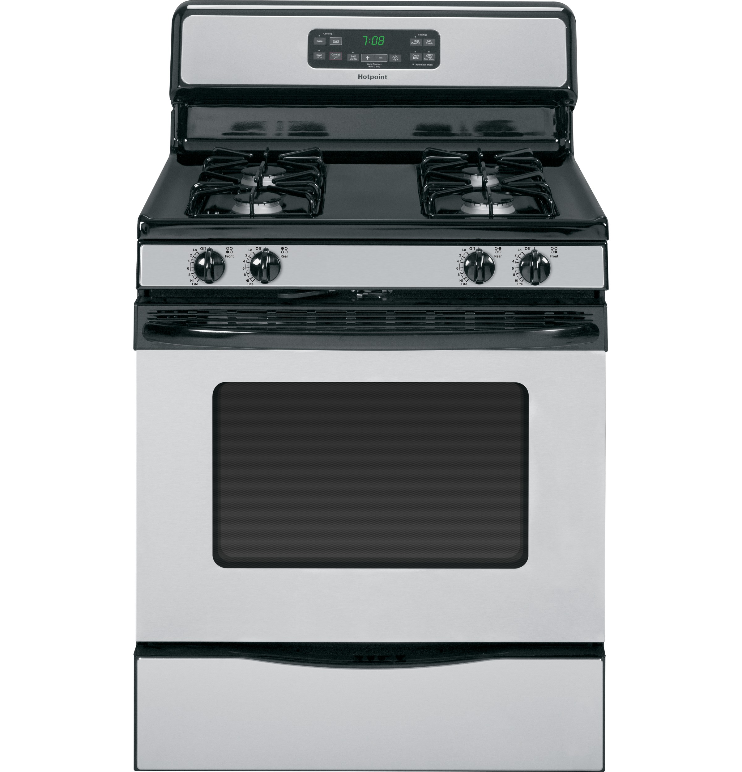 30" Free-Standing Gas Range RGB780REHSS