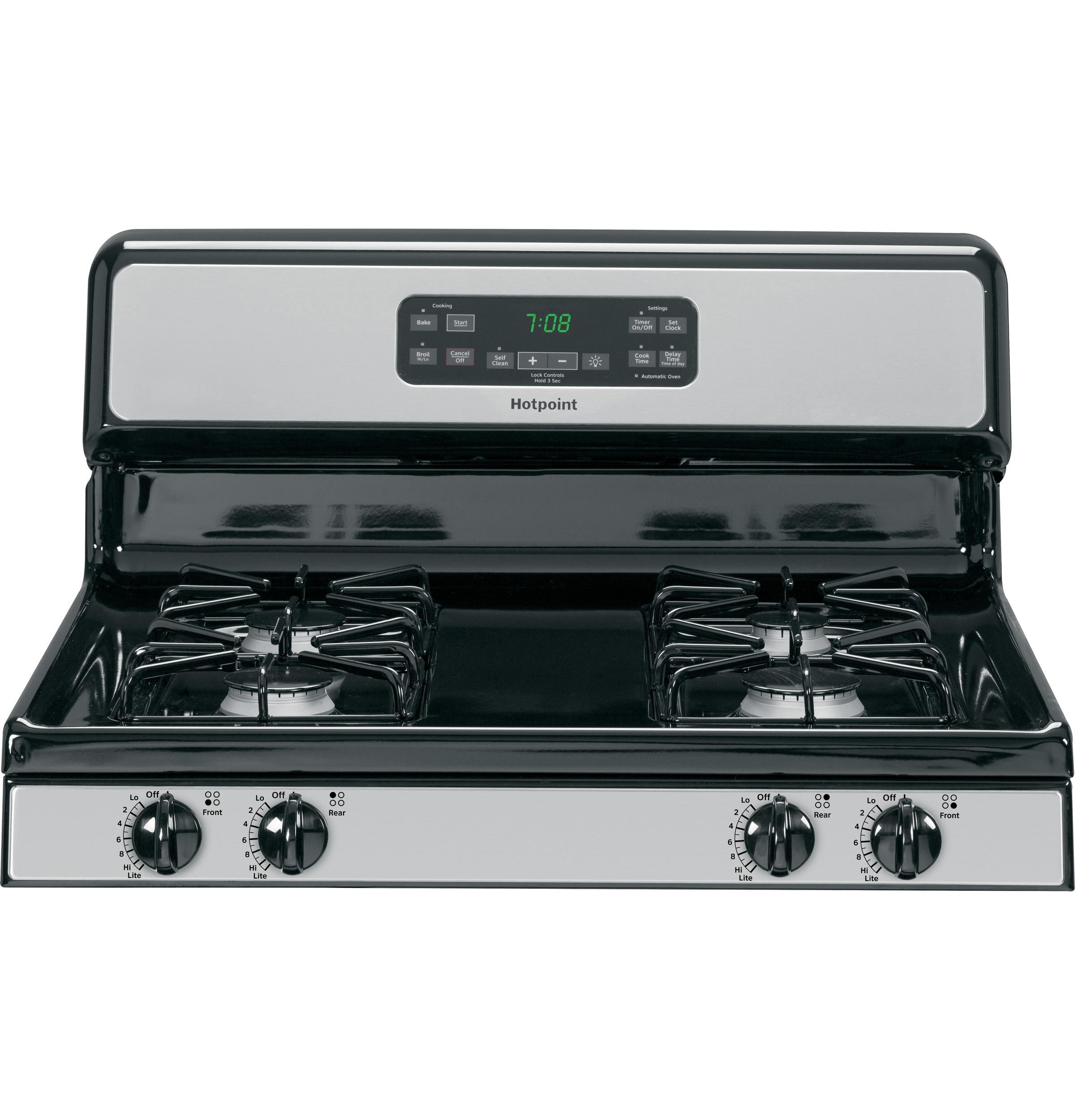 30" Free-Standing Gas Range RGB780REHSS, product image 6 of 11