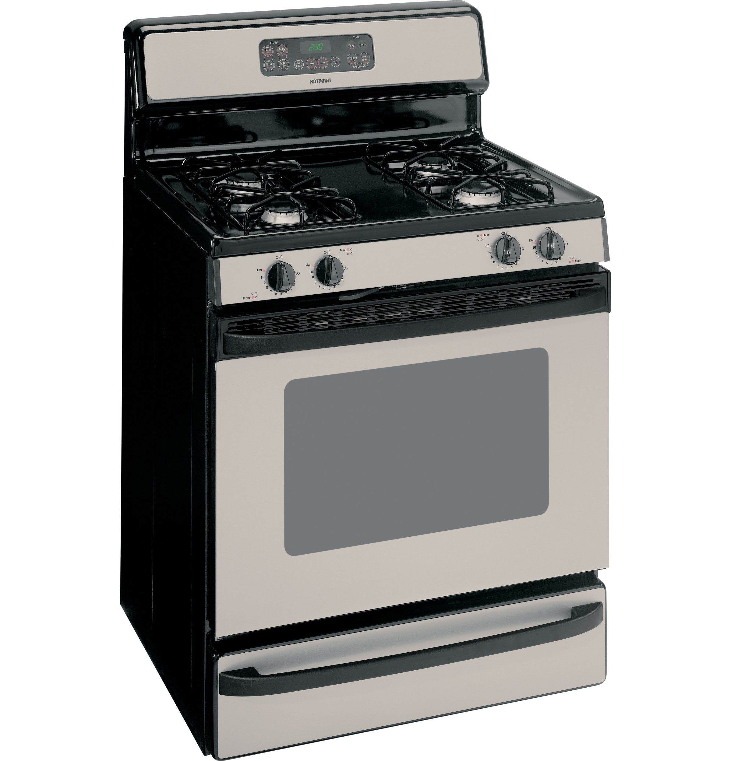 30" Free-Standing Gas Range RGB790SEPSA, product image 3 of 4