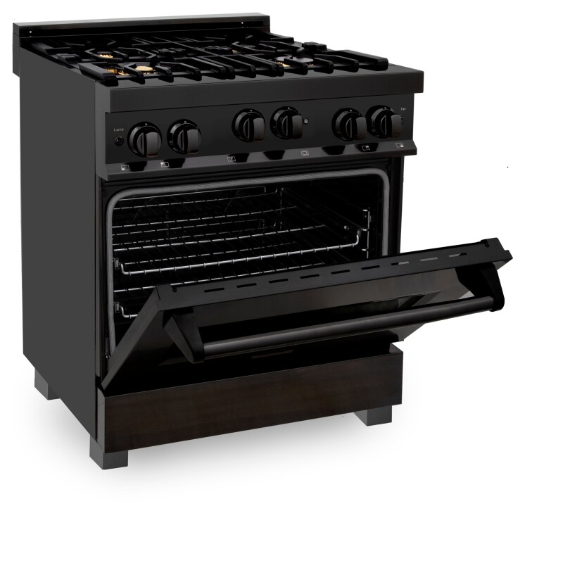 30" 4.0 cu. ft. Range with Gas Stove and Gas Oven with Brass Burners RGBBR30