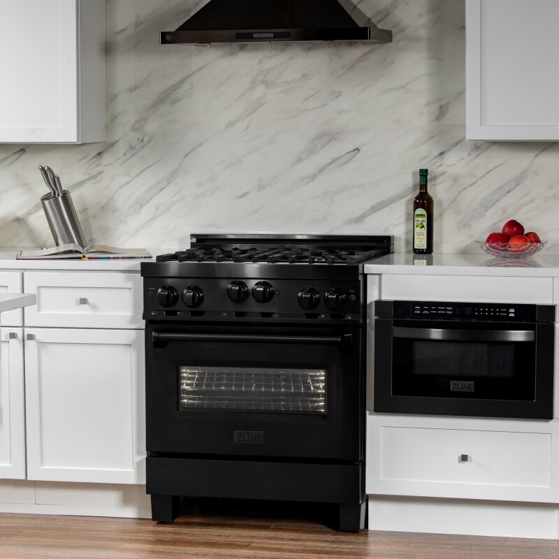 30" 4.0 cu. ft. Range with Gas Stove and Gas Oven with Brass Burners RGBBR30, product image 8 of 18