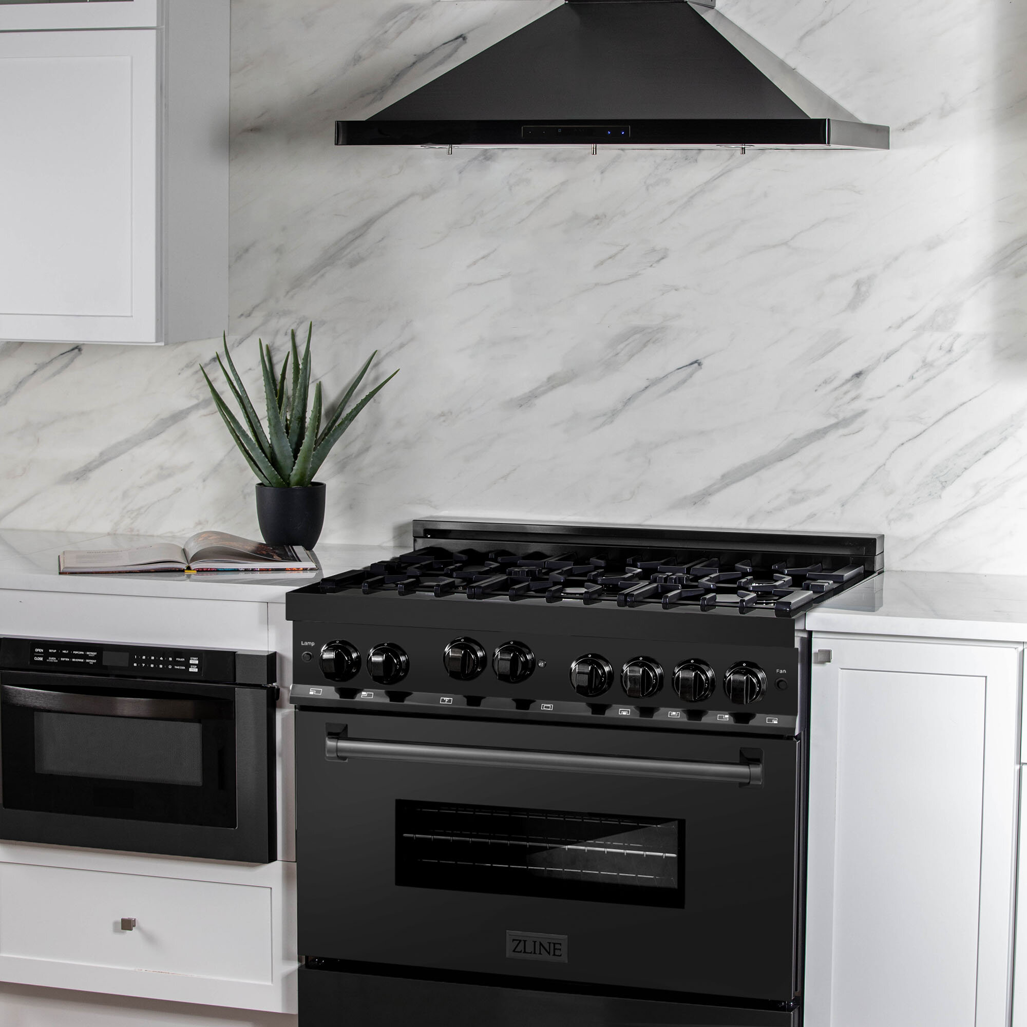 36" 4.6 cu. ft. Gas Range with Convection Gas Oven RGBBR36, product image 3 of 3