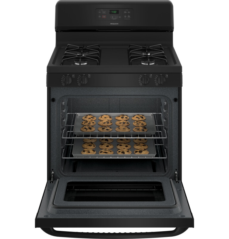 30" Free-standing Standard Clean Gas Range RGBS400DMBB