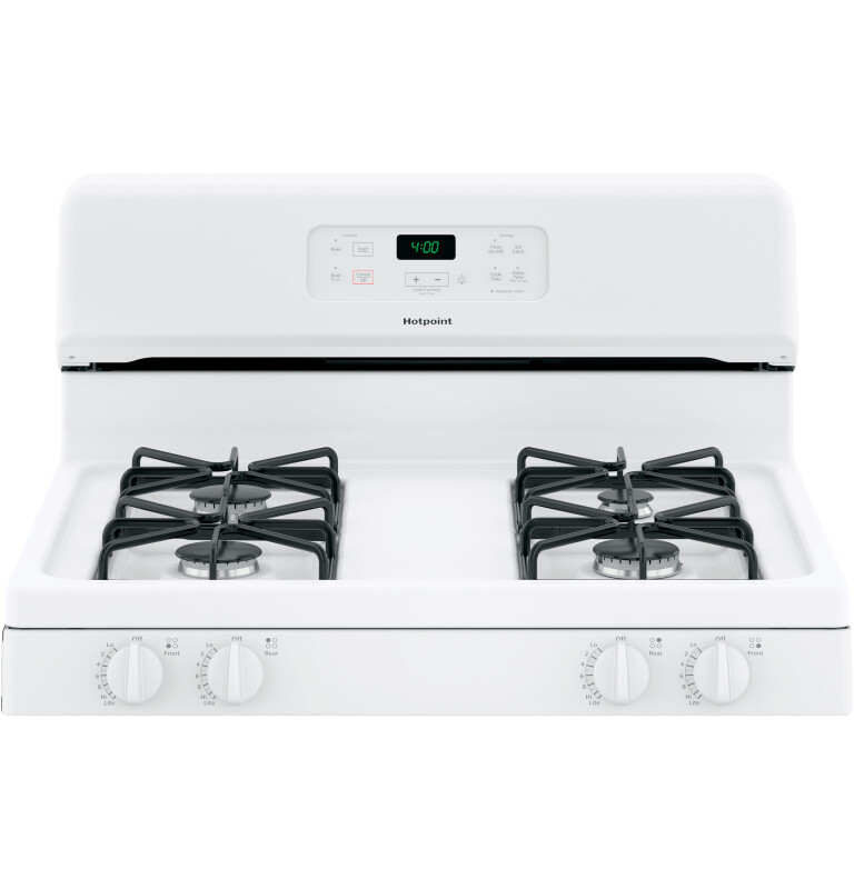 Hotpoint® 30" Free-Standing Standard Clean Gas Range view 2