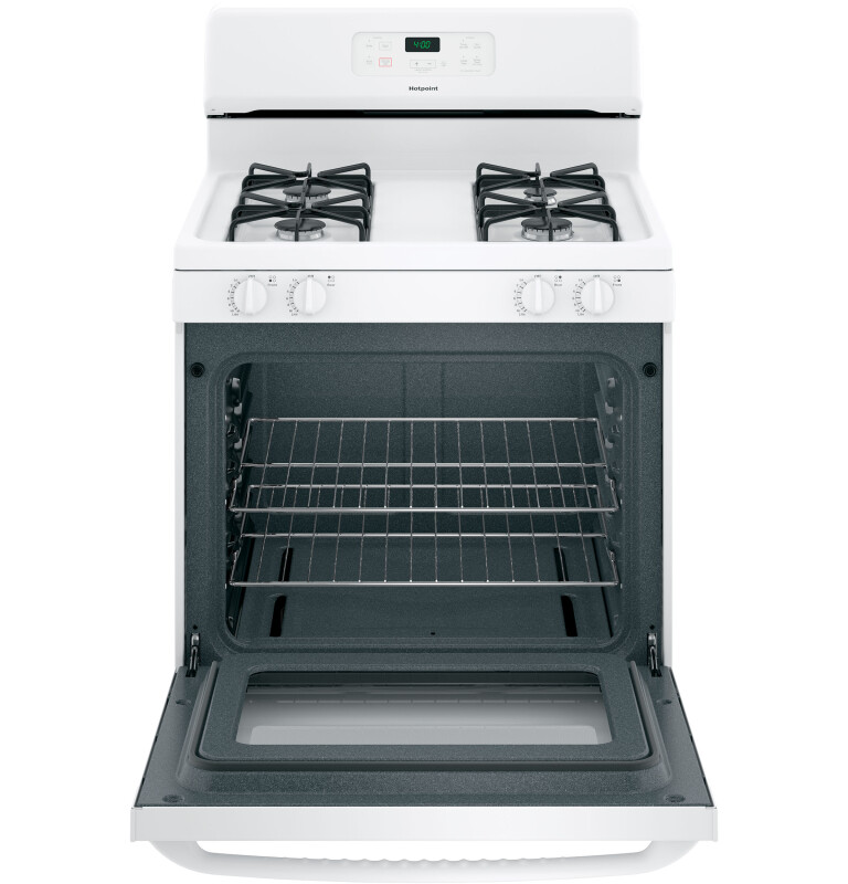 Hotpoint® 30" Free-Standing Standard Clean Gas Range view 4
