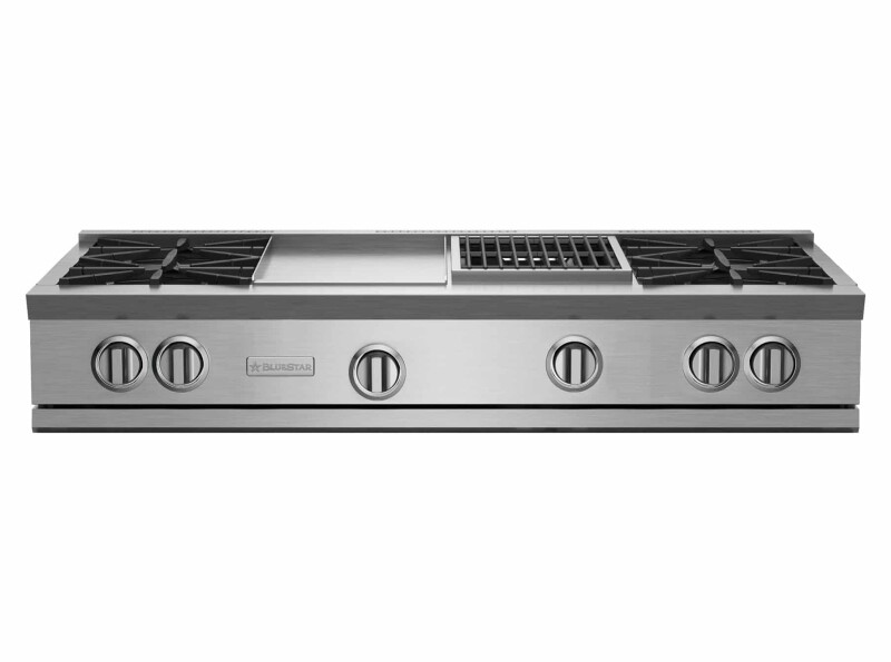 48″ RNB Rangetop with 12″ Griddle & Charbroiler RGTNB484GCBV2