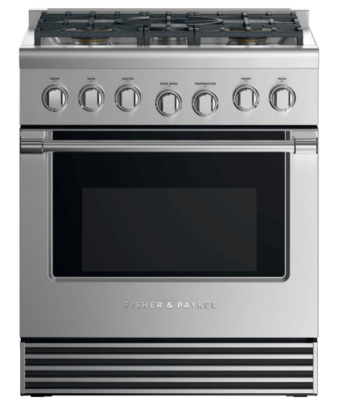 30" Series 7 Professional 5 Burner Gas Range, LPG RGV2305LN