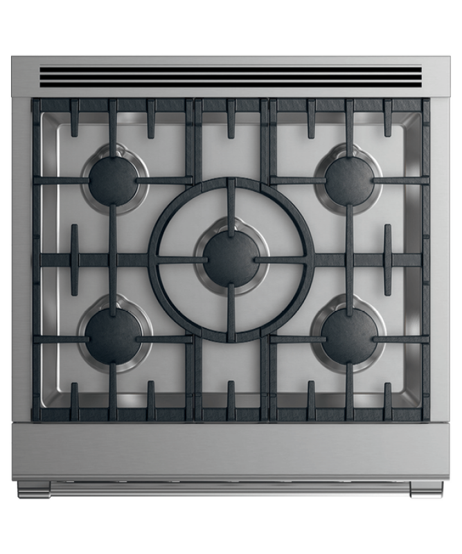 30" Series 7 Professional 5 Burner Gas Range, LPG RGV2305LN