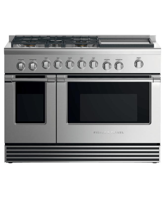 Gas Range, 48", 5 Burners with Griddle RGV2485GDNN