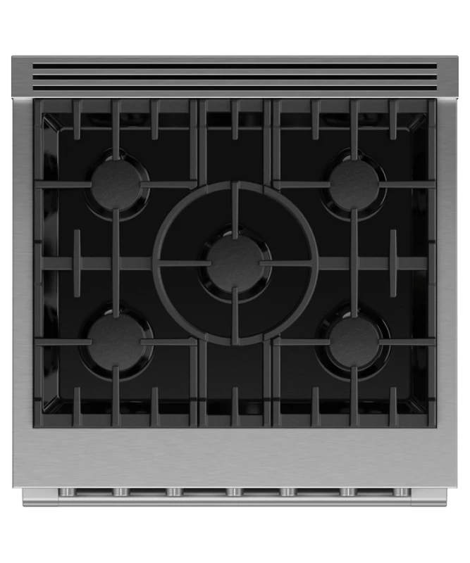 30" Series 7 Professional 5 Burner Gas Range, Natural Gas RGV3305N
