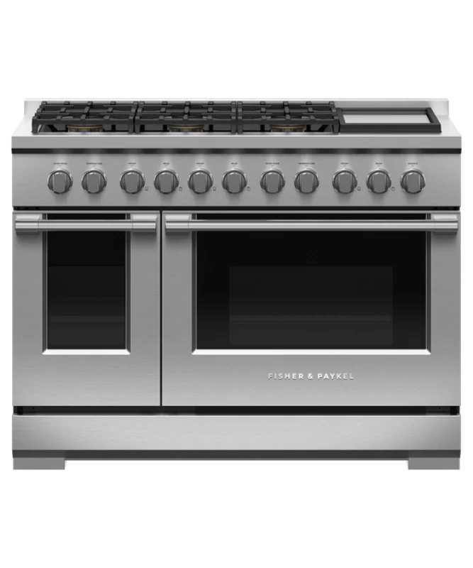 Gas Range, 48", 6 Burners with Griddle RGV3486GDN