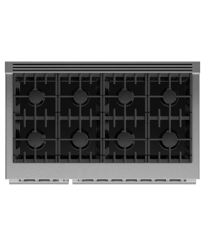 Gas Range, 48", 8 Burners view 3