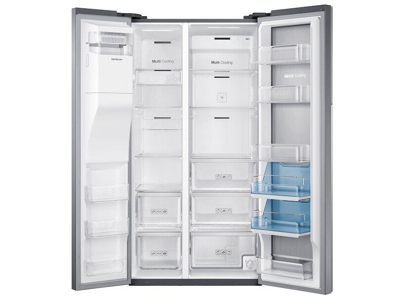 22 cu. ft. Food Showcase Counter Depth Side-by-Side Refrigerator with Metal Cooling RH22H9010SR