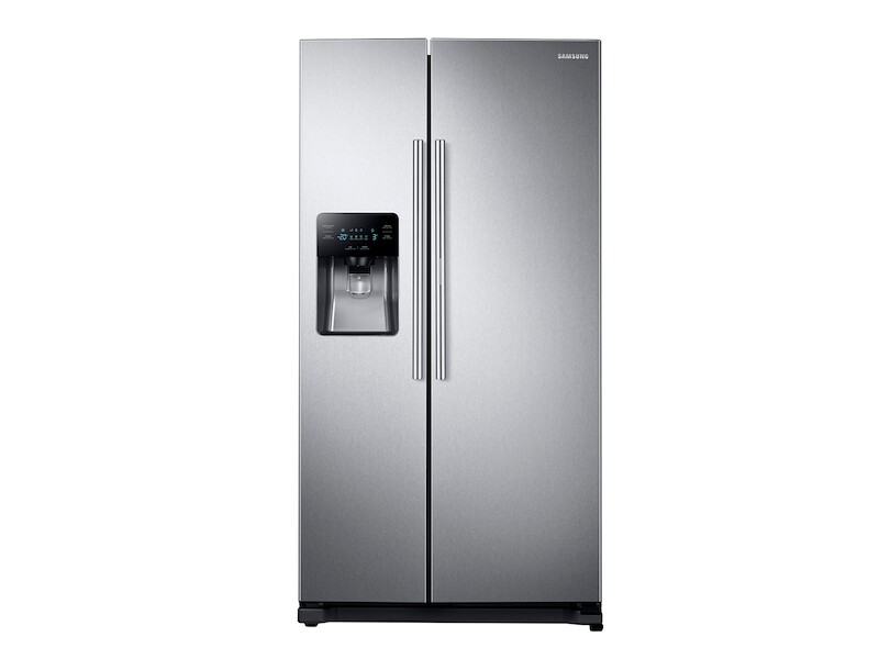 25 cu. ft. Food Showcase Side-by-Side Refrigerator with Metal Cooling in Stainless Steel RH25H5611SG