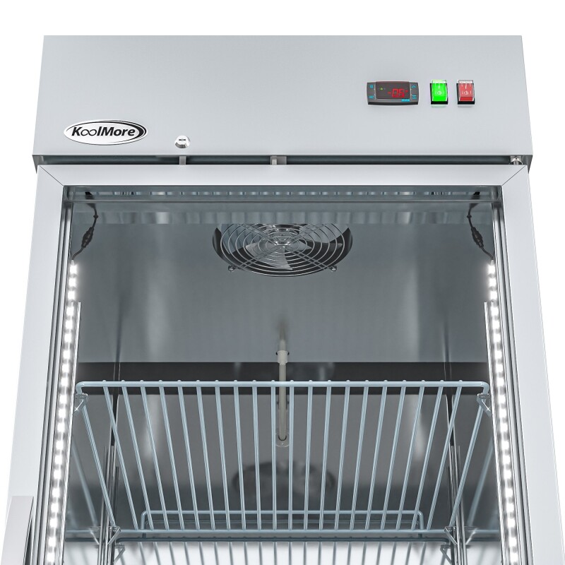 29 in. One Glass Door Reach-In Freezer 23 cu ft RIF1DGD