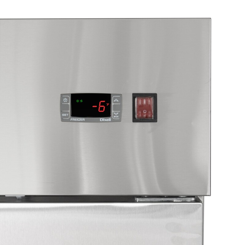29 in. One-Door Reach-In Freezer 23 cu ft RIF1DSS