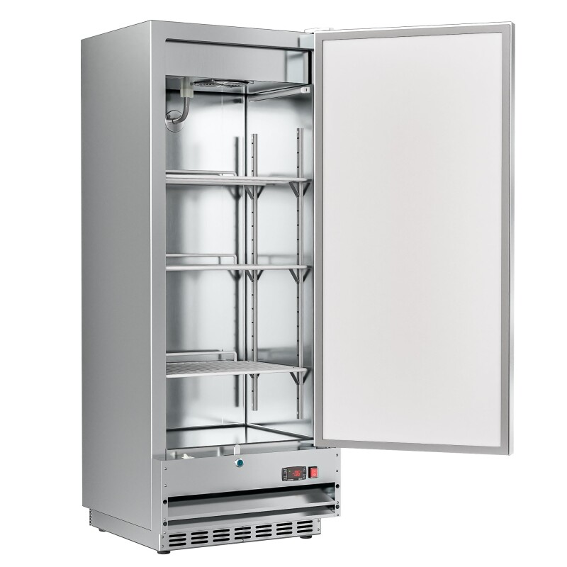 25 in. Commercial Stainless Steel 1-Door Reach-In Freezer, 12 cu. ft RIF1DSS12C