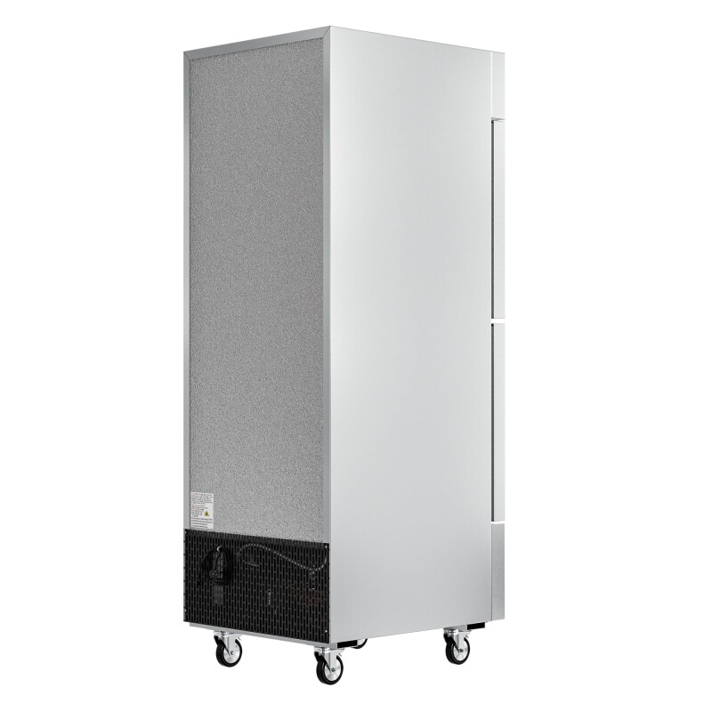 29 in. Commercial Stainless Steel Solid Half Door Reach-In Freezer 23 cu. ft RIF1DSSHD