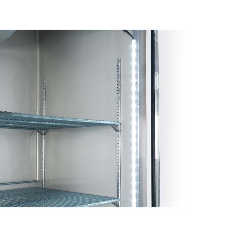 54 in. Two Glass Door Reach-In Freezer 47 cu ft RIF2DGD