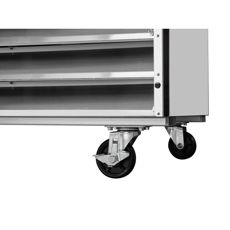 54 in. Two Glass Door Reach-In Freezer 47 cu ft RIF2DGD