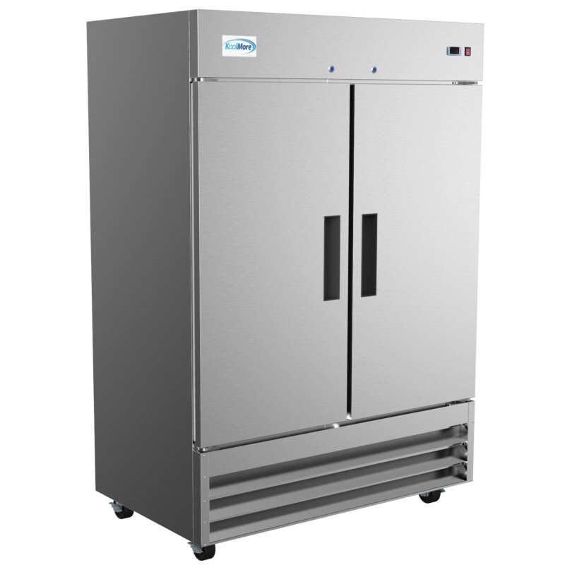 54 in. Two-Door Reach-In Freezer 47 cu ft RIF2DSS