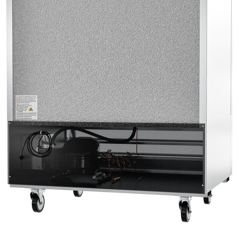 39 in. Commercial Stainless Steel 2-Door Reach-In Freezer, 30 cu. ft RIF2DSS35C